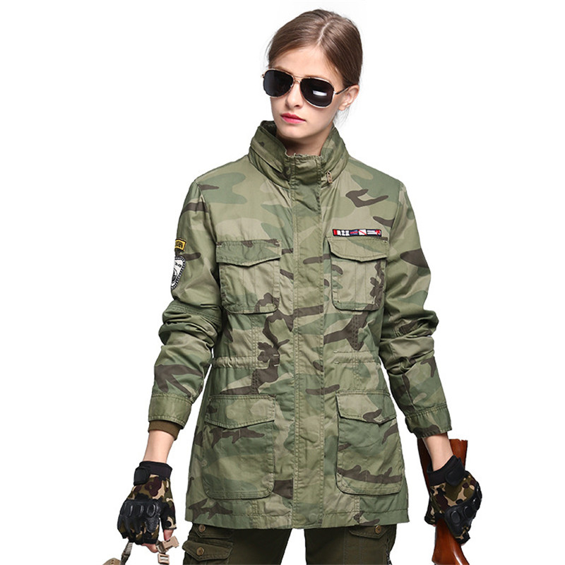 Spring And Autumn Women Stand Collar Hooded Camo Hunting Clothes Outdoor Camping Climbing Combat Jacket Mid-Length Hiking Jacket, Camouflage
Spring And Autumn Women Stand Collar Hooded Camo Hunting Clothes Outdoor Camping Climbing Combat Jacket Mid-Length Hiking Jacket, Camouflage