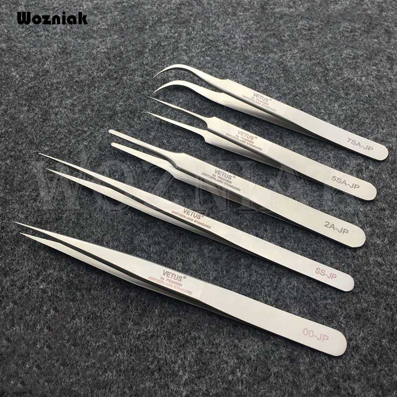 Wozniak Anti Magnetic Acid Proof Super Precision Tweezer High-Quality Stanless Steel Material For Phone Mainboard BGA Tool Kit
Wozniak Anti Magnetic Acid Proof Super Precision Tweezer High-Quality Stanless Steel Material For Phone Mainboard BGA Tool Kit
