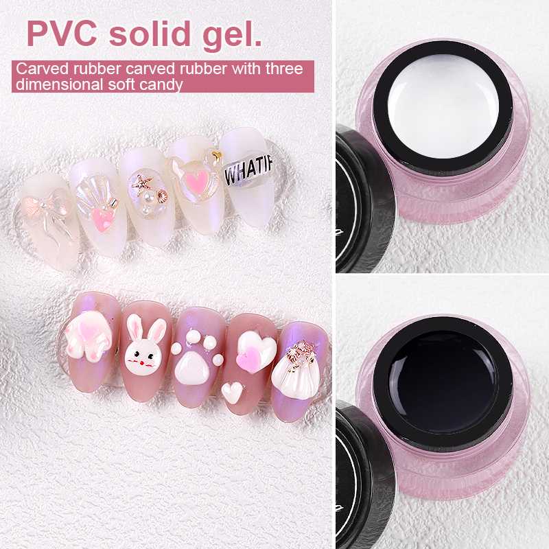 Good Ductility Misscheering 3D Universal Clay Soft Glue Carved Model Nail Art PVC Solid Gel DIY Nail Clay With Art TSLM2
Good Ductility Misscheering 3D Universal Clay Soft Glue Carved Model Nail Art PVC Solid Gel DIY Nail Clay With Art TSLM2