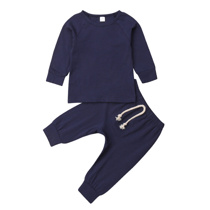 0-24M Newborn Baby Boy Girl Clothes Cotton Hedging T-shirt Top + Elastic Belt Pants Sleepwear Nightwear Children's Clothing Set, Blue
0-24M Newborn Baby Boy Girl Clothes Cotton Hedging T-shirt Top + Elastic Belt Pants Sleepwear Nightwear Children's Clothing Set, Blue