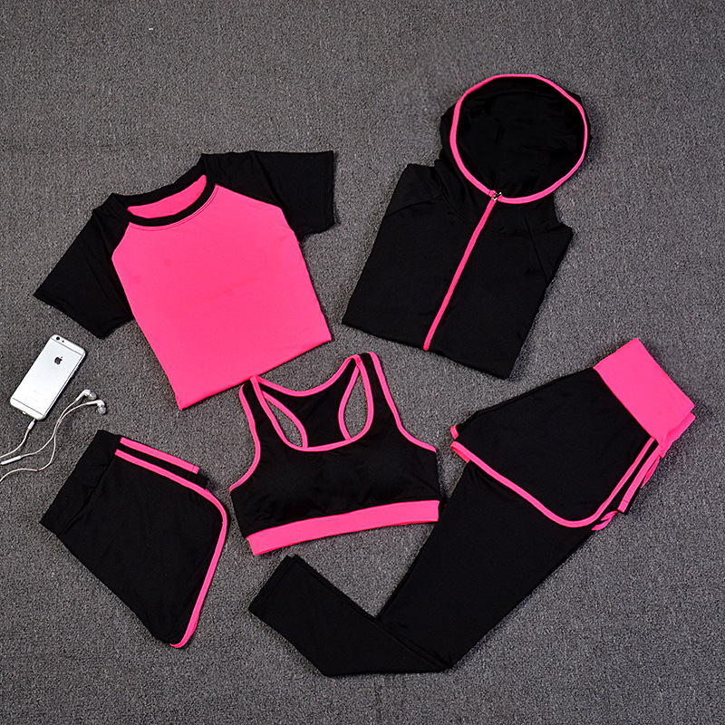 5 Pieces Set Women Legging Gym Clothing Yoga Set Tracksuit Crop Top Gym Sports Suit Front Seamless gymwear Women' Tracksuit, Green
5 Pieces Set Women Legging Gym Clothing Yoga Set Tracksuit Crop Top Gym Sports Suit Front Seamless gymwear Women' Tracksuit, Green