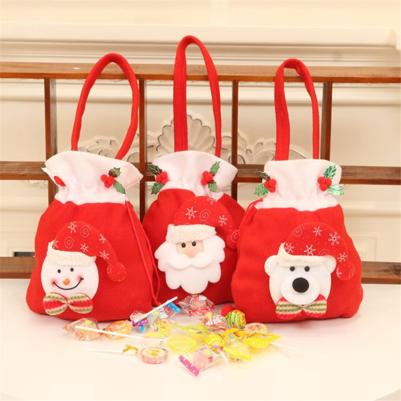 Christmas Decorations Candy Bag Santa Claus Gift Handbag Purse Bags For Xmas Year Decoration 1pcs
Christmas Decorations Candy Bag Santa Claus Gift Handbag Purse Bags For Xmas Year Decoration 1pcs