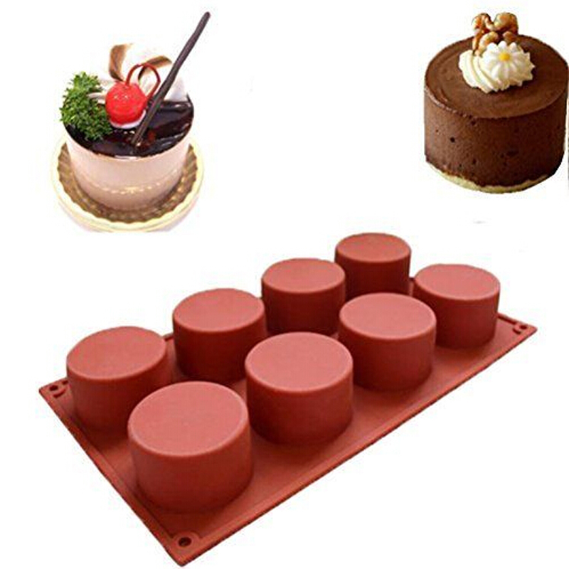 1 Pc 8 Holes Cupcake Mold Silicone DIY Round Shape Mini Muffin Cake Mold 3D Handmade Jelly Pudding Decoration Tool
1 Pc 8 Holes Cupcake Mold Silicone DIY Round Shape Mini Muffin Cake Mold 3D Handmade Jelly Pudding Decoration Tool