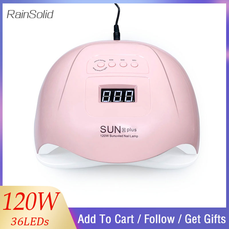 120W SUNX Plus UV LED Lamp For Nails Dryer 36LEDs Ice Lamp For Manicure Gel Nail Drying Gel Varnish, Sunmini 6w
120W SUNX Plus UV LED Lamp For Nails Dryer 36LEDs Ice Lamp For Manicure Gel Nail Drying Gel Varnish, Sunmini 6w