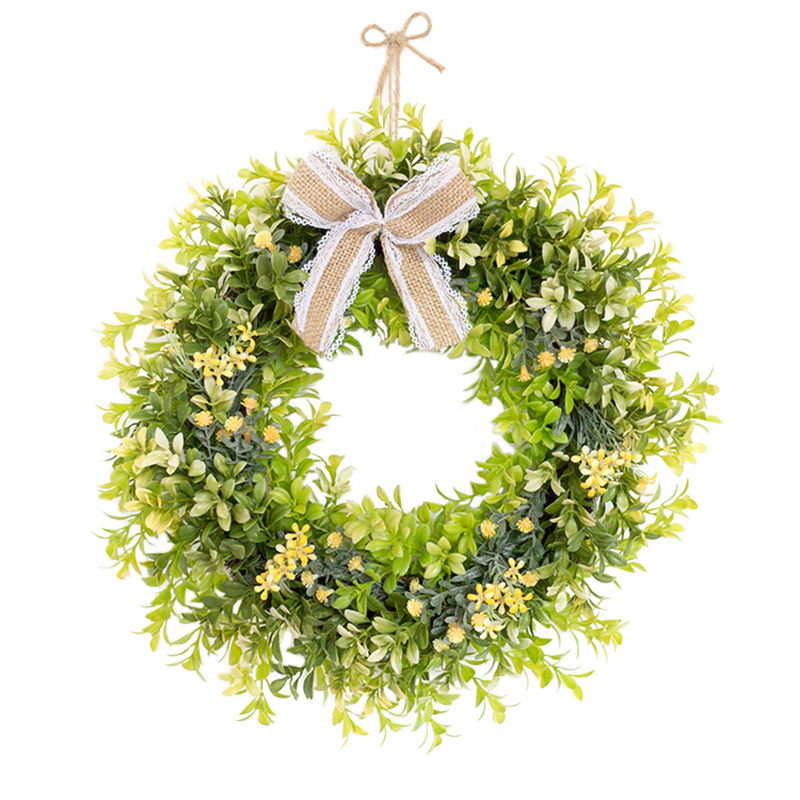 Small fresh simulated green leaf decorative wreaths door decoration european-style garden wall hanging Free shipping
Small fresh simulated green leaf decorative wreaths door decoration european-style garden wall hanging Free shipping
