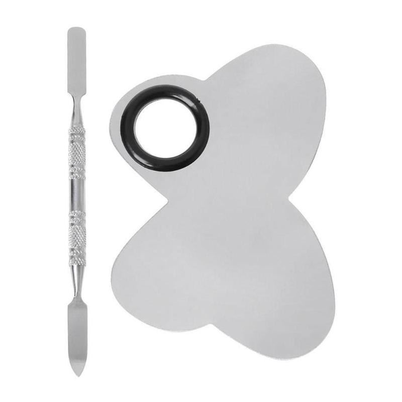 Stainless Steel Paint Palette Makeup Palette DIY Nail Manicure Make Up Stainless Steel Color Tool
Stainless Steel Paint Palette Makeup Palette DIY Nail Manicure Make Up Stainless Steel Color Tool