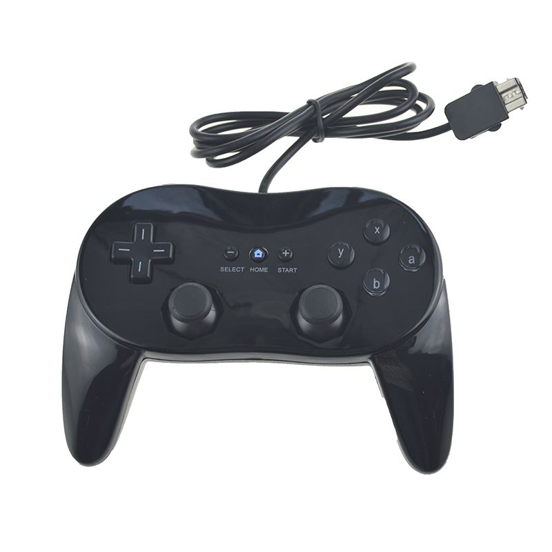 White/Black Classic Wired Game Controller Gaming Pro Remote Game Controller Gamepad For Wii
White/Black Classic Wired Game Controller Gaming Pro Remote Game Controller Gamepad For Wii