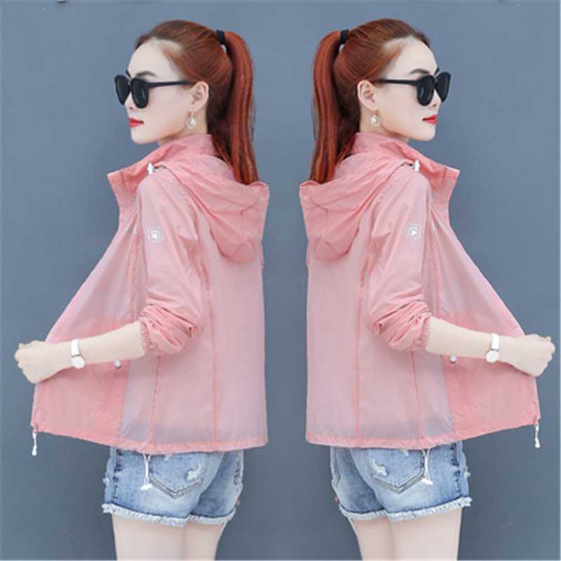 Summer 2020 New Sun Protection Clothing Women UV Protection Breathable Long Sleeve Hooded Sun Clothing Jacket Tide, Gray
Summer 2020 New Sun Protection Clothing Women UV Protection Breathable Long Sleeve Hooded Sun Clothing Jacket Tide, Gray