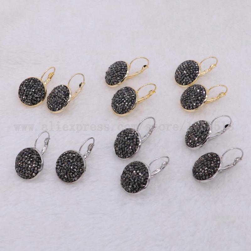 10 pcs black earrings pave the whole stone polished round beads druzy earrings wholesale jewelry gems jewelry for women 2665
10 pcs black earrings pave the whole stone polished round beads druzy earrings wholesale jewelry gems jewelry for women 2665