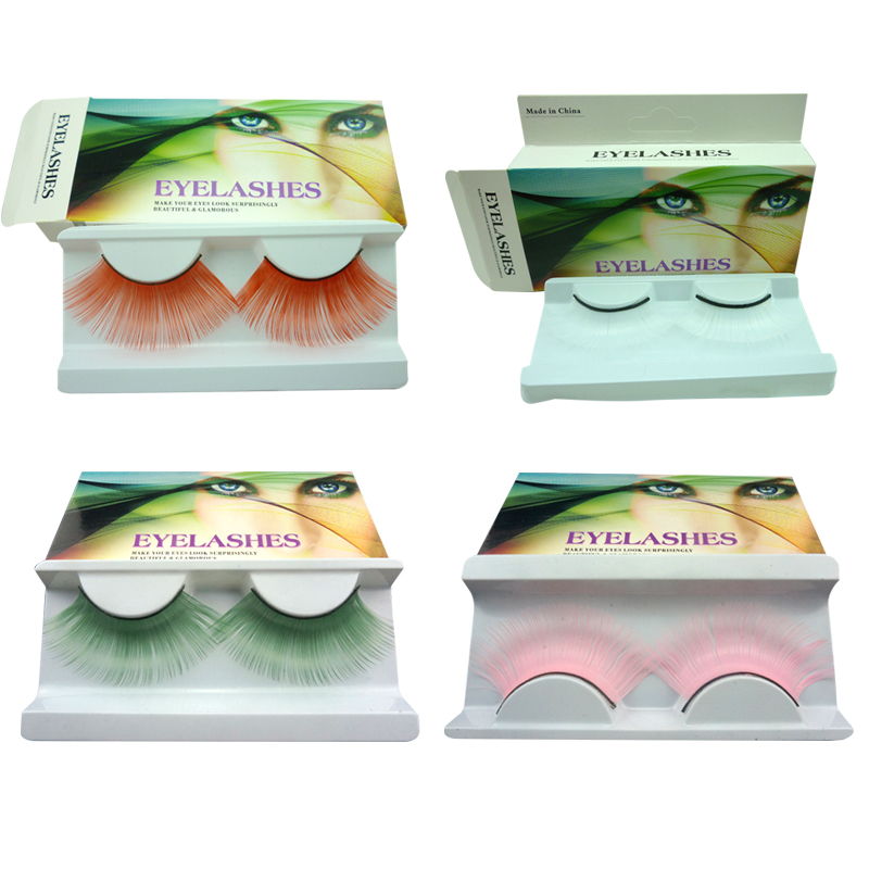 Colorful False Eyelashes Long Exaggeration Costume Party Eye Lashes Professional Fake Eyelash Extension Makeup Tools
Colorful False Eyelashes Long Exaggeration Costume Party Eye Lashes Professional Fake Eyelash Extension Makeup Tools