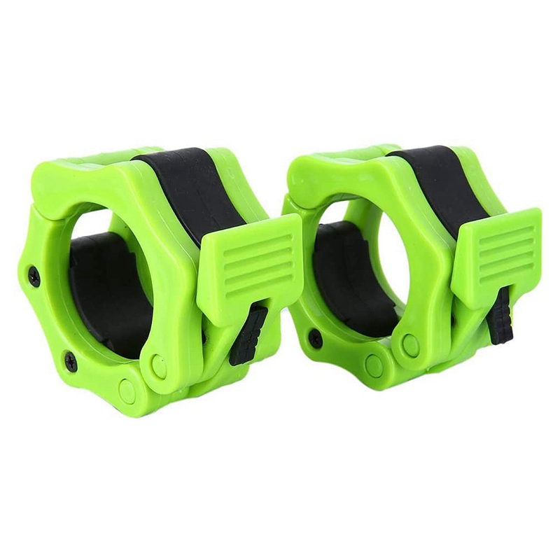 Barbell Clamps ABS Locking Collars Clamp Olympic Standard Dumbbell Clips Weightlifting Tool for 1 Inch Barbells,Green
Barbell Clamps ABS Locking Collars Clamp Olympic Standard Dumbbell Clips Weightlifting Tool for 1 Inch Barbells,Green