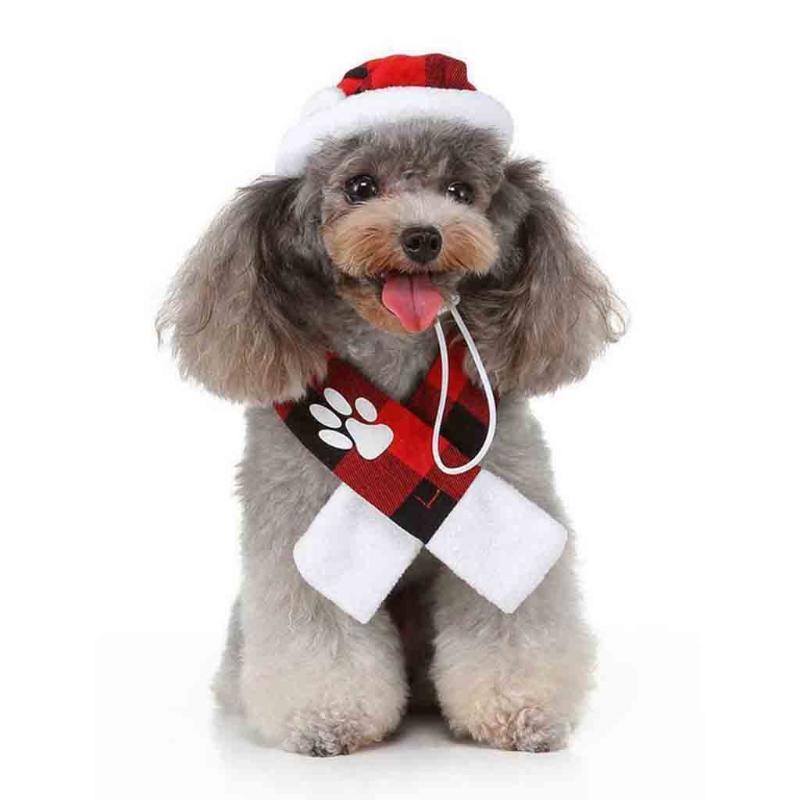 Pet Cat Dog Hat Red Scarf Christmas Holiday Costume Small Animals Clothes Set Pet Christmas Sombrero bufanda /M/L
Pet Cat Dog Hat Red Scarf Christmas Holiday Costume Small Animals Clothes Set Pet Christmas Sombrero bufanda /M/L