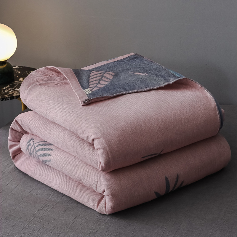 Double Layer Cotton Skin-friendly Blanket Breathable Soft Summer Air-conditioning Quilt Home Adults Sofa Bed Cover Blanket
Double Layer Cotton Skin-friendly Blanket Breathable Soft Summer Air-conditioning Quilt Home Adults Sofa Bed Cover Blanket