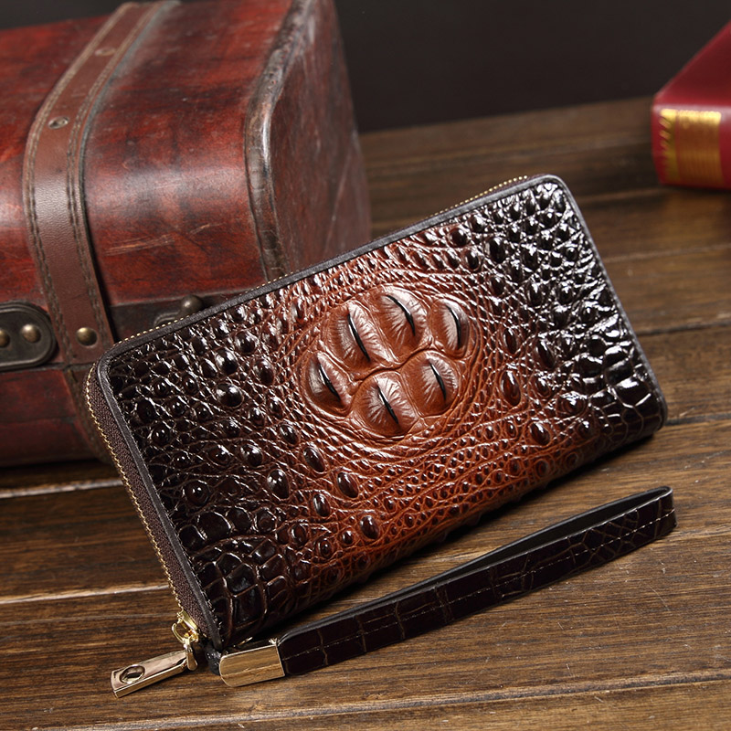Genuine Leather Men Crocodile Wallets for Holder Clutch Male bags Coin Purse Male Long Purses carteira masculina, Black
Genuine Leather Men Crocodile Wallets for Holder Clutch Male bags Coin Purse Male Long Purses carteira masculina, Black