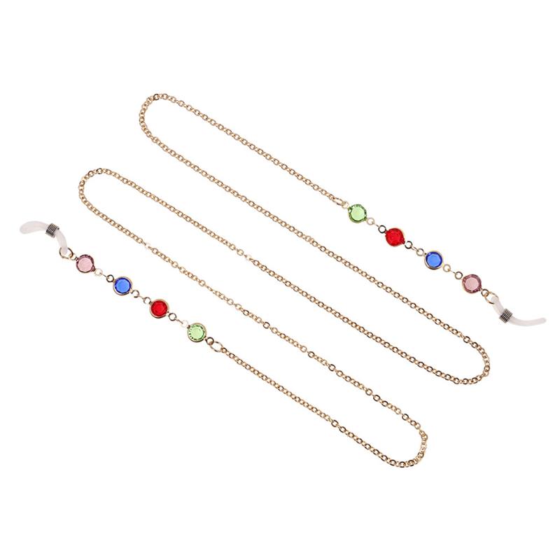 75cm Accessories Daily Reading Artificial Crystal Decorative Long Colorful Glasses Chain Fashion Necklace Beads Gift Alloy 
75cm Accessories Daily Reading Artificial Crystal Decorative Long Colorful Glasses Chain Fashion Necklace Beads Gift Alloy