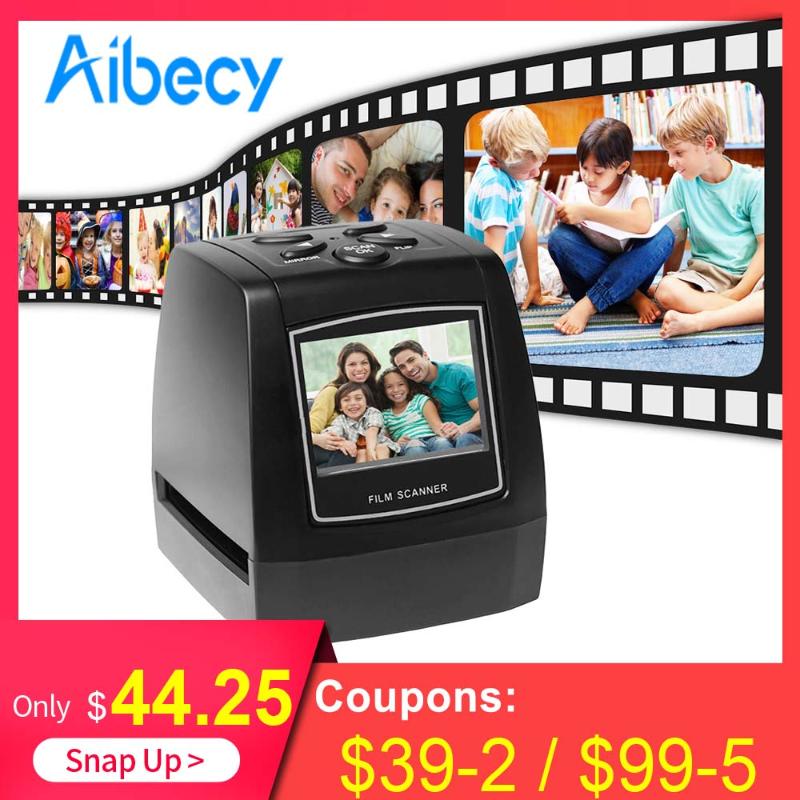 High Resolution Mini Negative 5MP Film Scanner 35mm 135mm Slide Film Converter Photo Scanner Digital Image Converter 2.4"LCD
High Resolution Mini Negative 5MP Film Scanner 35mm 135mm Slide Film Converter Photo Scanner Digital Image Converter 2.4"LCD