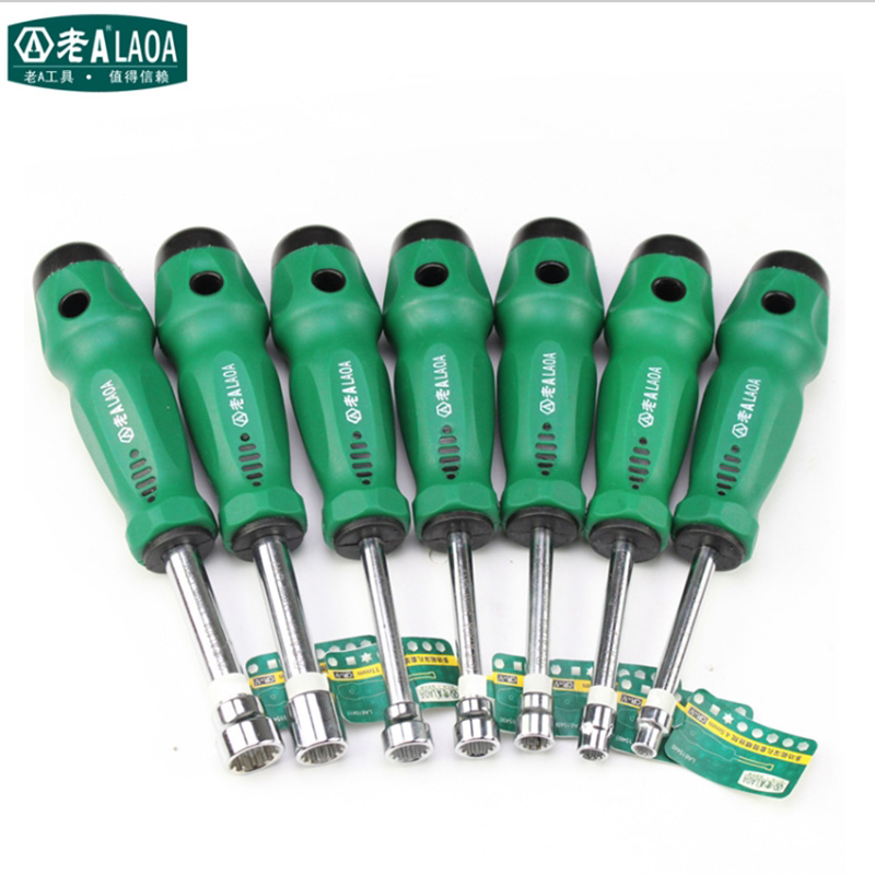 LAOA High Quality Alloy Steel Multi-fonction Socket Screwdriver Rubber Handle Screwdriver sleeve Tools Antislip Metal
LAOA High Quality Alloy Steel Multi-fonction Socket Screwdriver Rubber Handle Screwdriver sleeve Tools Antislip Metal