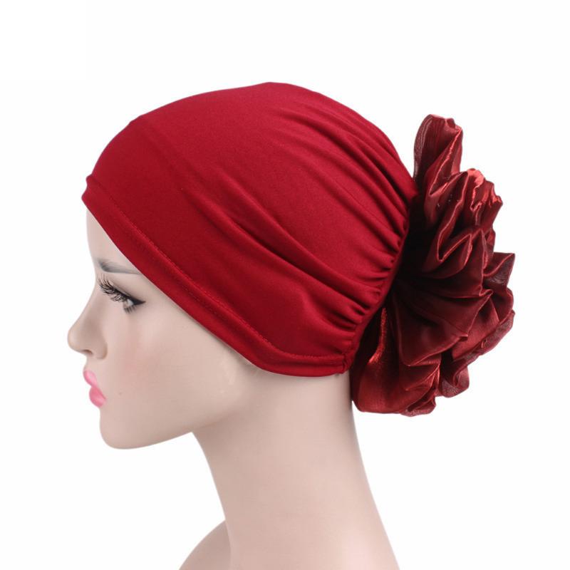 New Women's Flower Hat Stretch Cloth Headdress Cap Chemotherapy Turban Beanie Head Wrap Sleep Night Cap
New Women's Flower Hat Stretch Cloth Headdress Cap Chemotherapy Turban Beanie Head Wrap Sleep Night Cap