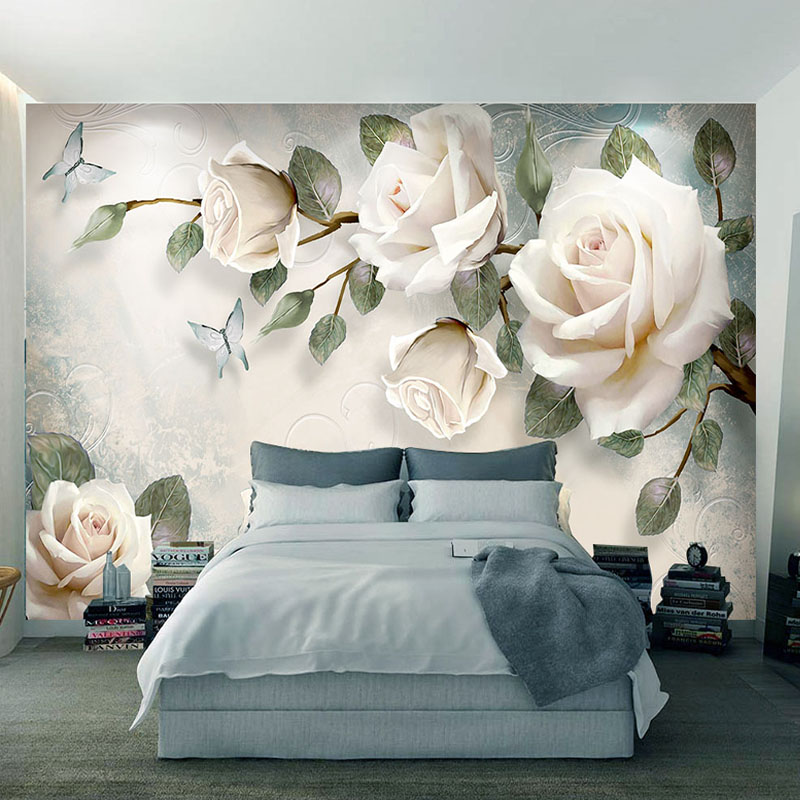 Custom Modern Hand Painted Oil Painting Floral European Style 3D Stereoscopic Embossed Rose TV Background Decor Wallpaper Flower, Fiber canvas
Custom Modern Hand Painted Oil Painting Floral European Style 3D Stereoscopic Embossed Rose TV Background Decor Wallpaper Flower, Fiber canvas
