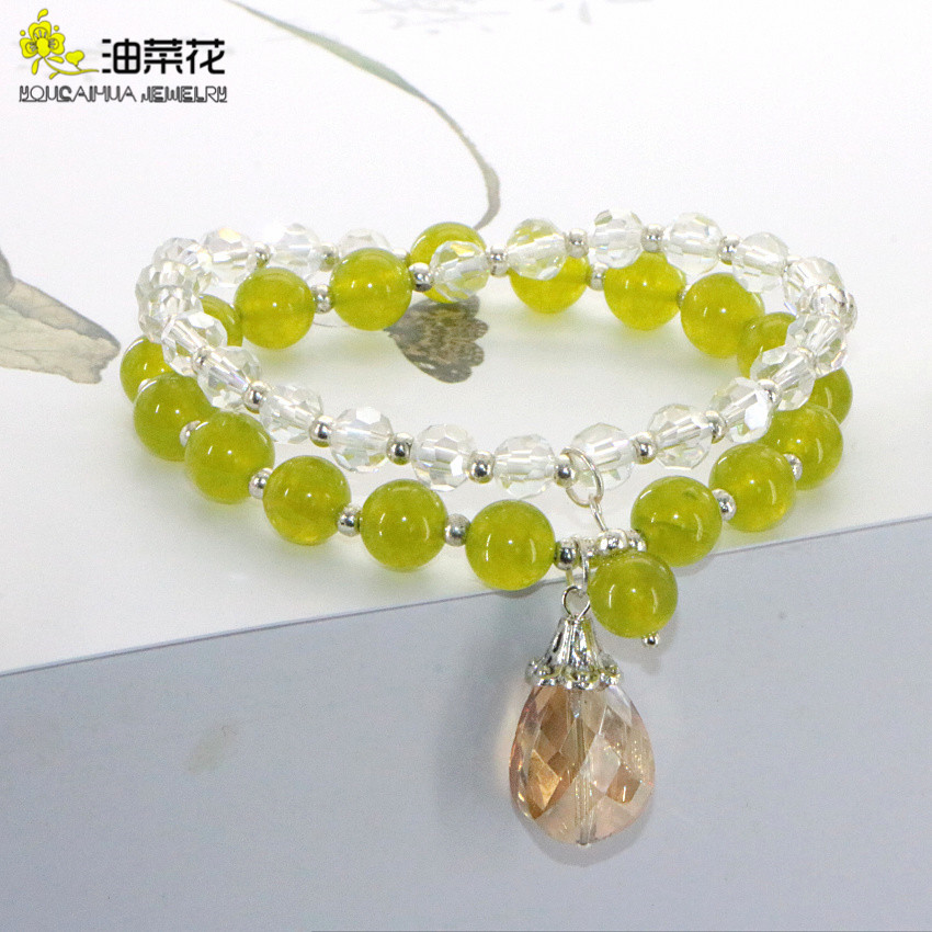 Bohemian Natural Stone Topazs Tourmalines 2 Circle Bracelet Woman Girl Crystals Pendant Alloy Accessories Christmas Wedding Gift
Bohemian Natural Stone Topazs Tourmalines 2 Circle Bracelet Woman Girl Crystals Pendant Alloy Accessories Christmas Wedding Gift