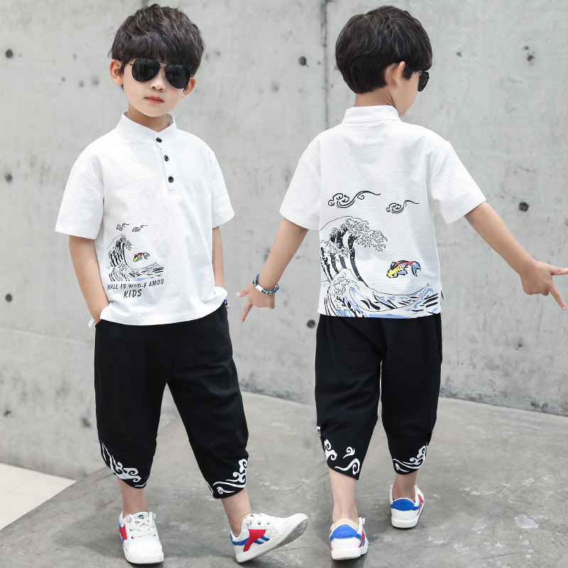 Kids Clothes Boys Chinese Painting Tee Shirt & Pants Teen Summer Clothing Set 4 5 6 7 8 9 10 11 12 13 Year Old Boy Clothes Set, Camel
Kids Clothes Boys Chinese Painting Tee Shirt & Pants Teen Summer Clothing Set 4 5 6 7 8 9 10 11 12 13 Year Old Boy Clothes Set, Camel