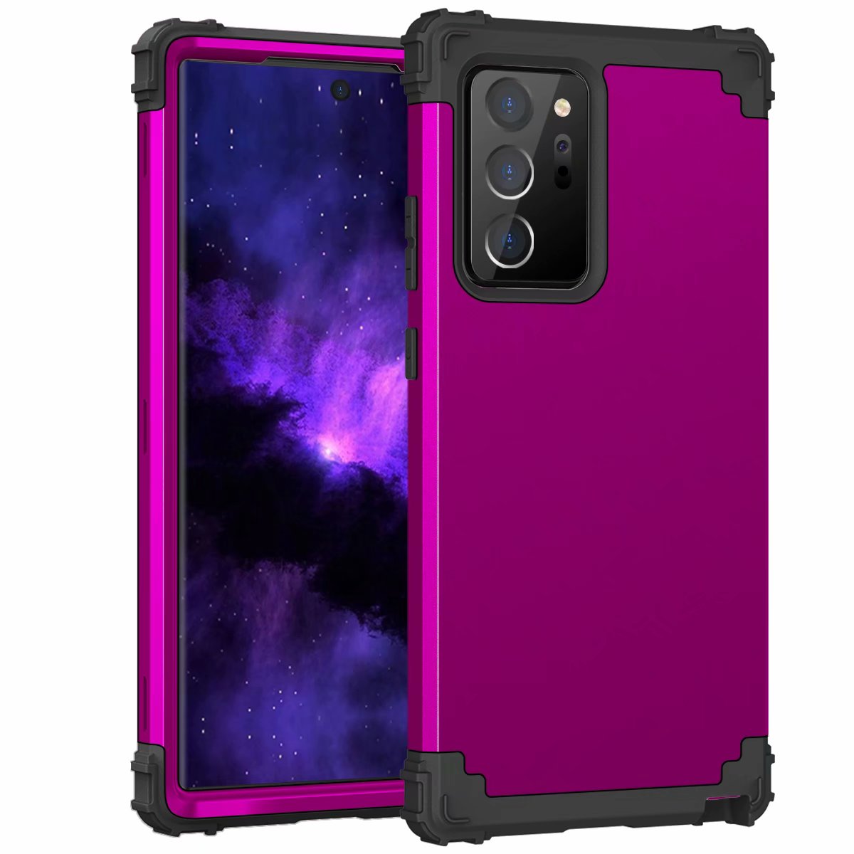 Duty Hybrid Armor Defender High Impact Shockproof Protective Case For Samsung Galaxy note 20 Ultra Note 10+ Pllus S20 Ultra S10 S10E Note 9, Black
Duty Hybrid Armor Defender High Impact Shockproof Protective Case For Samsung Galaxy note 20 Ultra Note 10+ Pllus S20 Ultra S10 S10E Note 9, Black