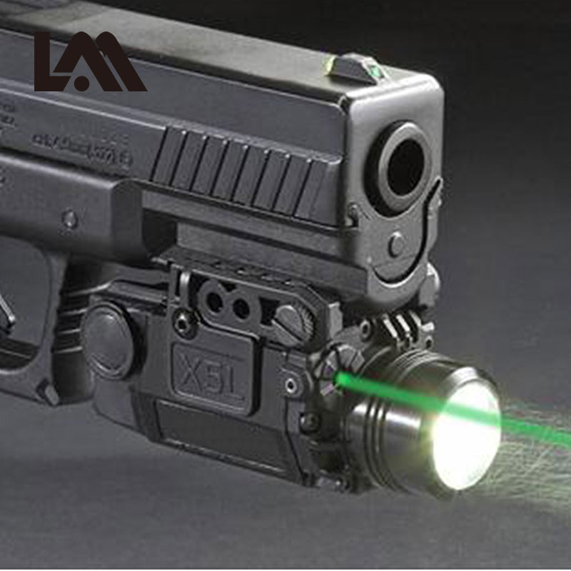2in1 Tactical X5L Green Laser Sight Combo LED Flashlight Constant/Strobe White Light Universal Handgun Laser Pistola
2in1 Tactical X5L Green Laser Sight Combo LED Flashlight Constant/Strobe White Light Universal Handgun Laser Pistola