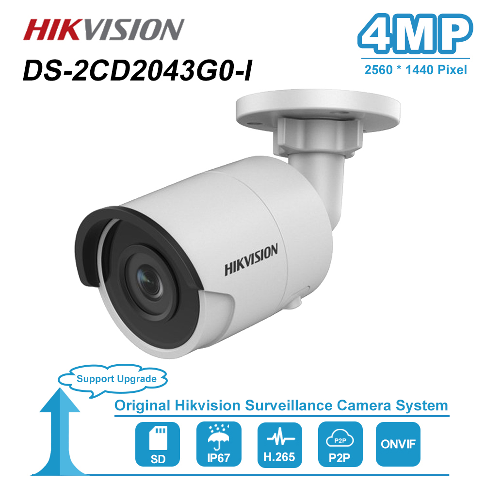 4MP Bullet IP Camera PoE Onvif H.265+ Home/Outdoor IP67 Video Night Vision CCTV Security Surveillance DS-2CD2043G0-I
4MP Bullet IP Camera PoE Onvif H.265+ Home/Outdoor IP67 Video Night Vision CCTV Security Surveillance DS-2CD2043G0-I