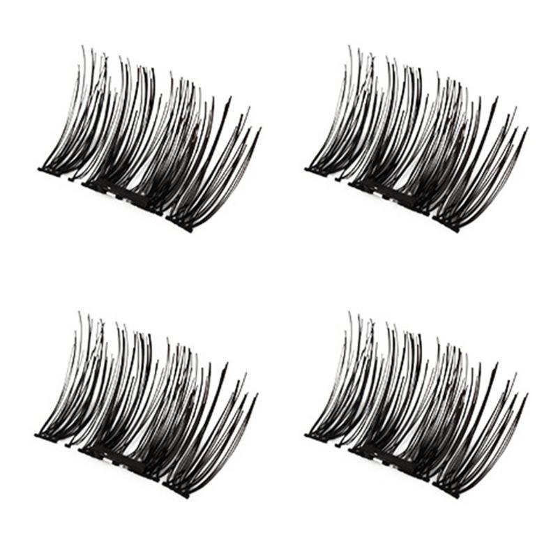 2020 4 pcs/box 3D Permanent Magnetic Eyelashes Glue Free False Eyelashes Eyelash Extension Makeup Tool Recycle DIY Eye lashes
2020 4 pcs/box 3D Permanent Magnetic Eyelashes Glue Free False Eyelashes Eyelash Extension Makeup Tool Recycle DIY Eye lashes