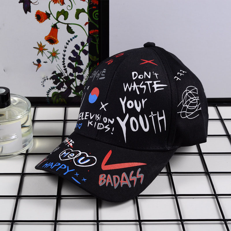 Colorful Graffiti Totem Hip Hop Baseball Cap For Men and Women 2020 Cheaper Fashion Hip Hop Snapback Hats dad caps