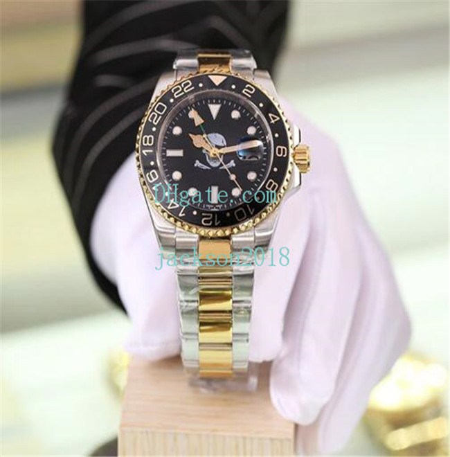 Luxury Wristwatch 40mm GMT Ghost head Red Blue Ceramic Bezel 316L Steel Mechanical Automatic Waterproof Fashion Men's Watches, Original box papers
Luxury Wristwatch 40mm GMT Ghost head Red Blue Ceramic Bezel 316L Steel Mechanical Automatic Waterproof Fashion Men's Watches, Original box papers