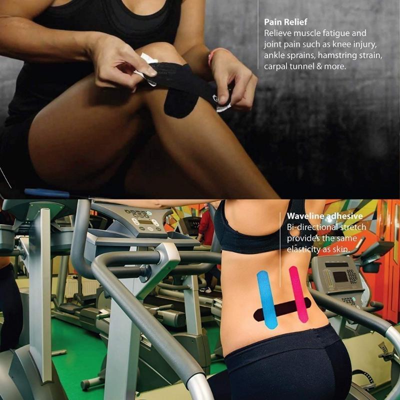 5Cmx5m Pre Elbow Cut Kinetic Muscle Support Athletic Recovery Elastic Kinesiology Tape Muscle Strain Ligament Tension Patch Y-I Strips1