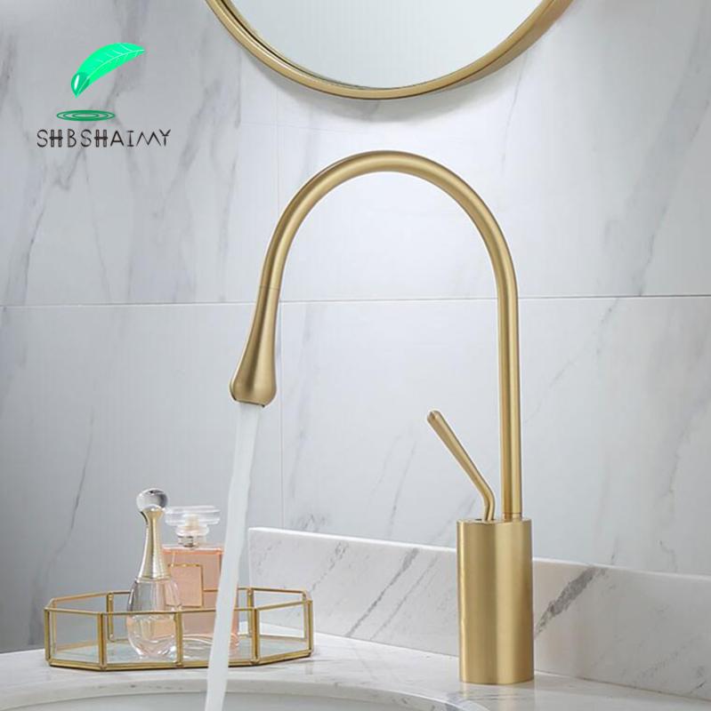 SHBSHAIMY Basin Faucet Single Lever 360 Rotation Multi-color Spout Moder Brass Mixer Tap For Bathroom Basin Water
SHBSHAIMY Basin Faucet Single Lever 360 Rotation Multi-color Spout Moder Brass Mixer Tap For Bathroom Basin Water