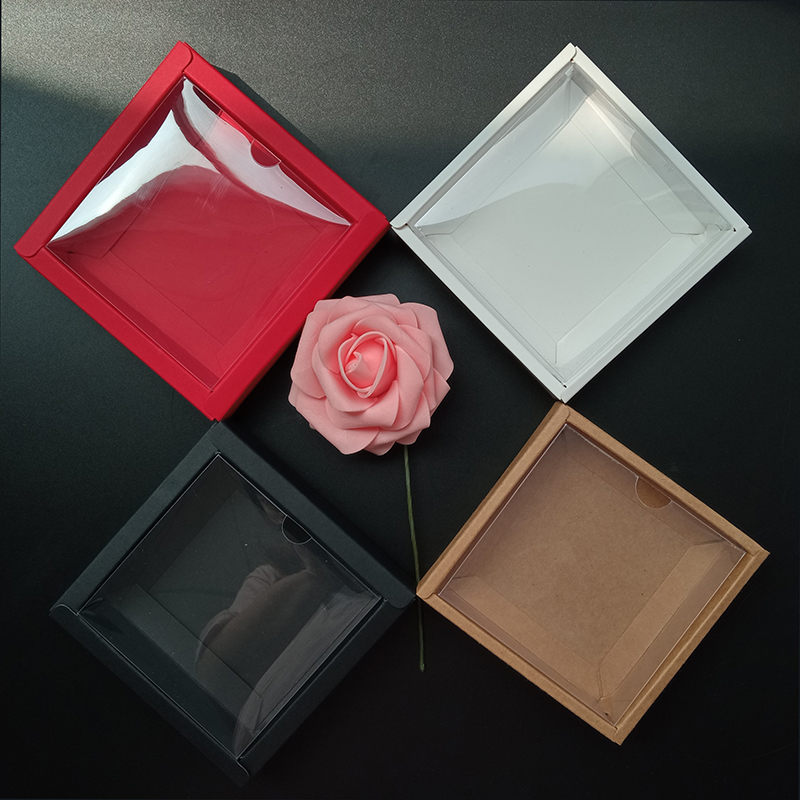 Vintage Color Kraft Paper Gift Box With Transparent PVC Window Soap Box Christmas Baby Shower Chocolate Candy Package
Vintage Color Kraft Paper Gift Box With Transparent PVC Window Soap Box Christmas Baby Shower Chocolate Candy Package