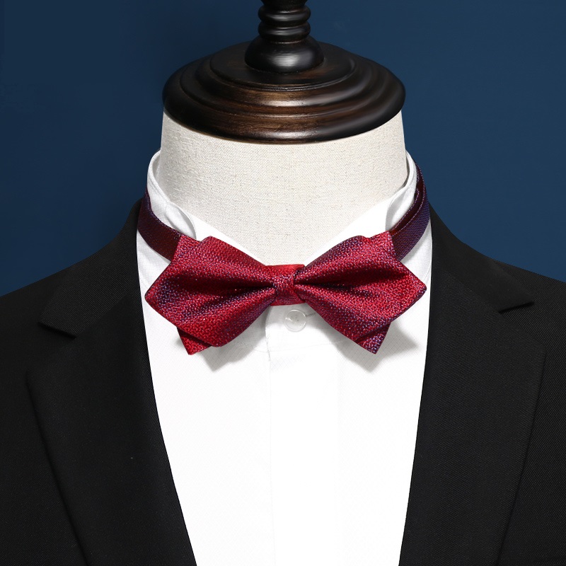 2020 Brand New Fashion Men's Bow Ties Double Fabric Red Floral Bowtie Banquet Wedding Bridegroom Butterfly Tie with Gift Box
2020 Brand New Fashion Men's Bow Ties Double Fabric Red Floral Bowtie Banquet Wedding Bridegroom Butterfly Tie with Gift Box