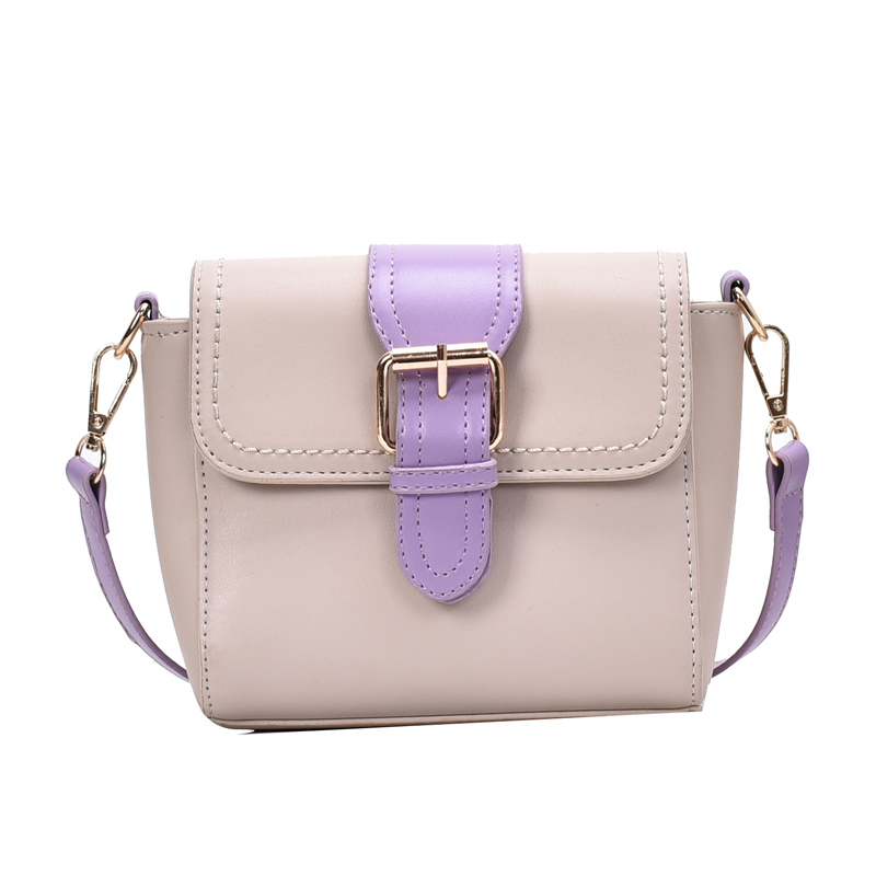 2020 New Lady Shoulder Bag PU Leather Female Postman Bag Hit Color Youth Daily Small Belt Decoration, Black
2020 New Lady Shoulder Bag PU Leather Female Postman Bag Hit Color Youth Daily Small Belt Decoration, Black