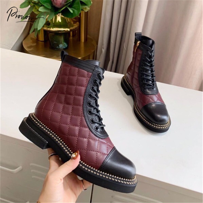 Prowow New Fashion Black Genuine Leather Women Ankle Boots Round Toe Side Zip Women Autumn Winter Boots Shoes Woman, As pic
Prowow New Fashion Black Genuine Leather Women Ankle Boots Round Toe Side Zip Women Autumn Winter Boots Shoes Woman, As pic