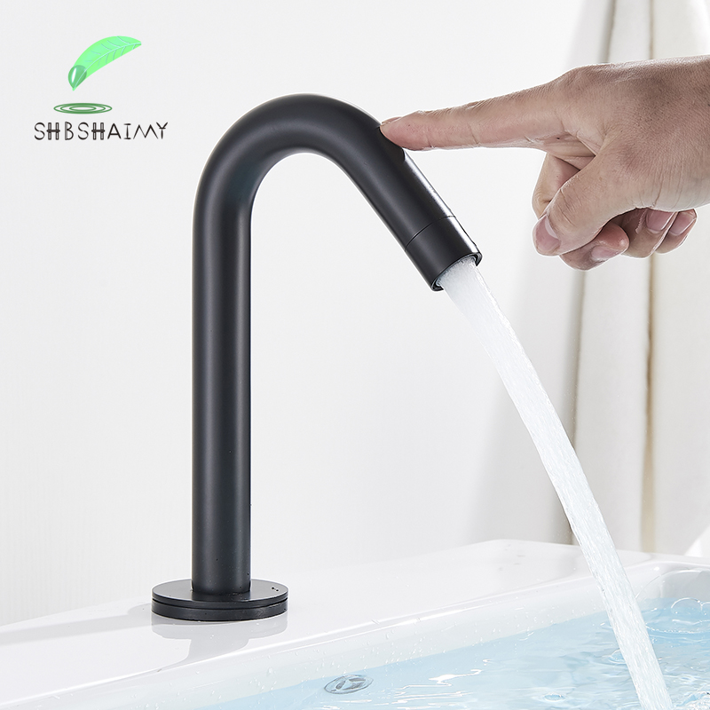 SHBSHAIMY Sensor Basin Faucet Wall Mounted Hands Touchless Sense Faucet Single Hole Bath Single Cold Water Mixer Tap
SHBSHAIMY Sensor Basin Faucet Wall Mounted Hands Touchless Sense Faucet Single Hole Bath Single Cold Water Mixer Tap