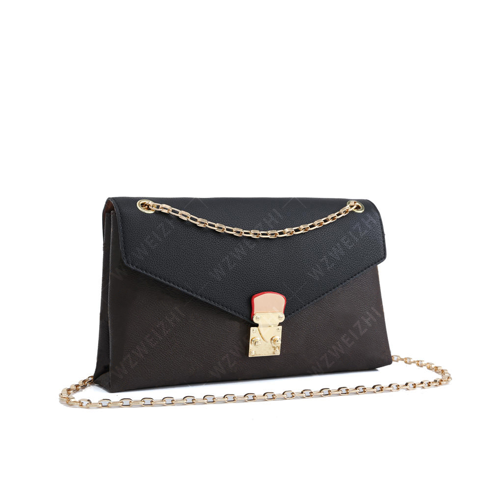 New Fashion women's chain shoulder bags messenger bag handbags high quality leather bag Wallet CrossBody bags Clutch Bags Totes 5 colors, Pink
New Fashion women's chain shoulder bags messenger bag handbags high quality leather bag Wallet CrossBody bags Clutch Bags Totes 5 colors, Pink