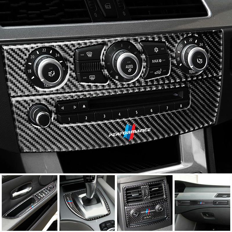 Car Stickers Interior Gear Shifter Modification Air Outlet CD Panel Carbon Fiber Decorative Trim for BMW E60 2004-2010 5 Series
Car Stickers Interior Gear Shifter Modification Air Outlet CD Panel Carbon Fiber Decorative Trim for BMW E60 2004-2010 5 Series