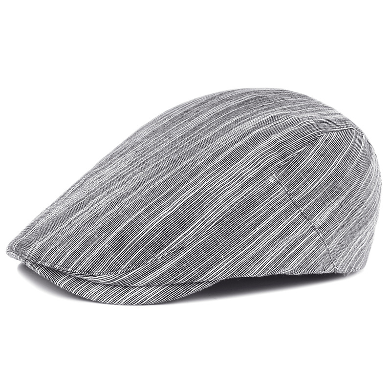 2020 New Style Pinstripe Cotton Casquette Beret Men's British Wind Open Forward Cap
2020 New Style Pinstripe Cotton Casquette Beret Men's British Wind Open Forward Cap