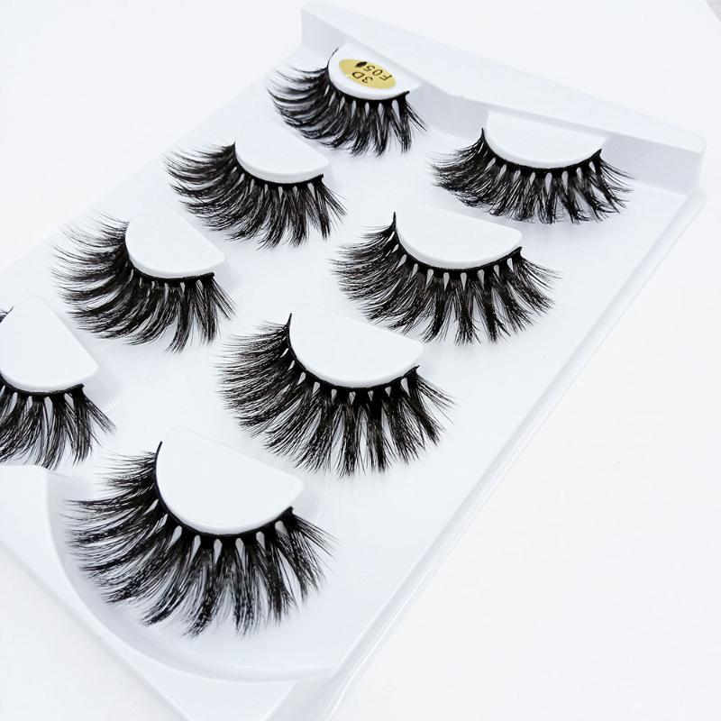 4 Pair 3D Faux Mink Hair False Eyelashes Natural/Thick Long Multilayers Thick Mink Eye Lashes Makeup Cruelty-free Fake Eyalash
4 Pair 3D Faux Mink Hair False Eyelashes Natural/Thick Long Multilayers Thick Mink Eye Lashes Makeup Cruelty-free Fake Eyalash