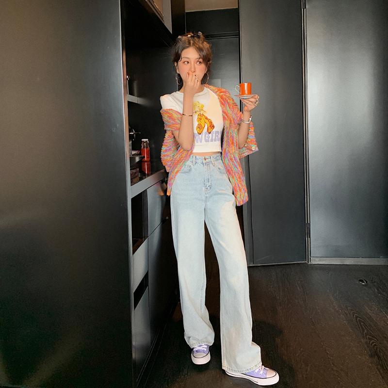 Net Red High Waist Big Loose Double Cut Hole Jeans Women's Spring Pants 2020 New Straight Tube Wide Leg Pants Women's, No holes
Net Red High Waist Big Loose Double Cut Hole Jeans Women's Spring Pants 2020 New Straight Tube Wide Leg Pants Women's, No holes