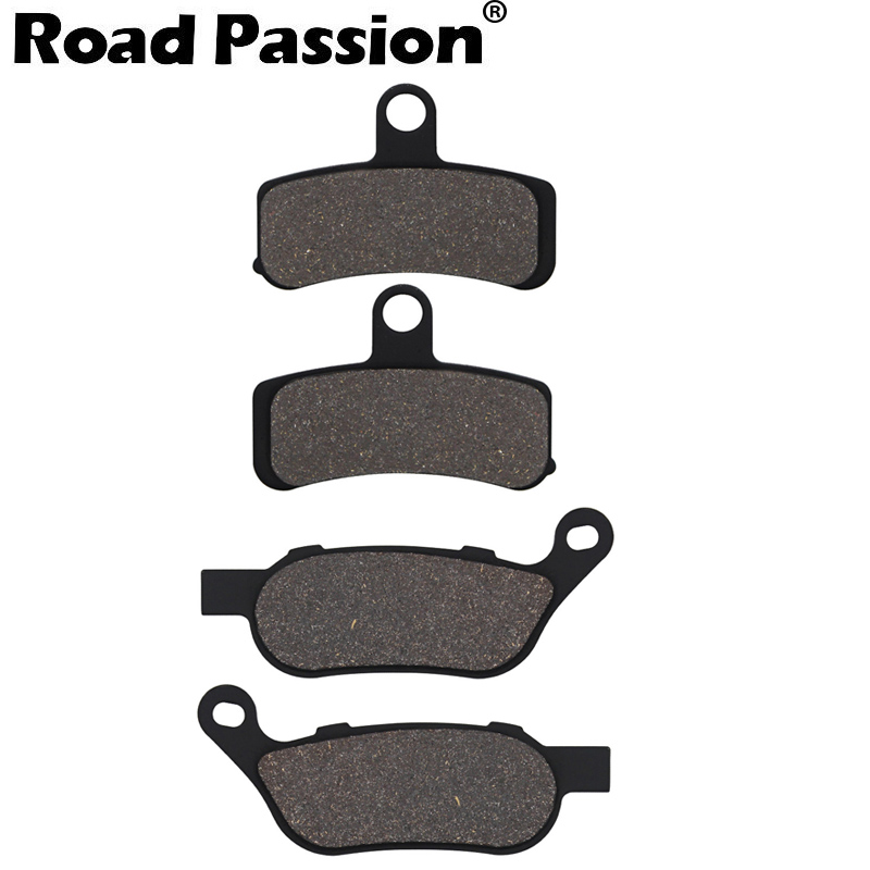 

Motorcycle Front Rear Brake Pads for Fat Boy FLSTF FLSTFB Heritage Softail Deluxe Custom Slim FLS FLSTC FXST FXSTC FLSTN