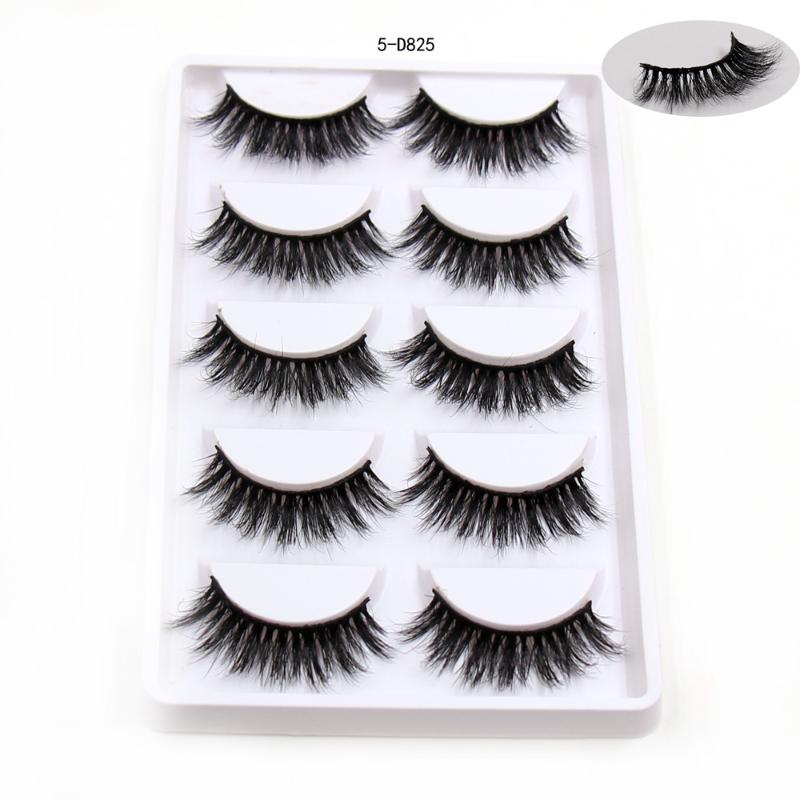 SOQOZ Eyelashes 3D Mink Eyelashes Luxury Handmade Mink Lashes Natural Long Eye Lashes Fluffy False Lash Eye 5 pairs D825 cosmeti
SOQOZ Eyelashes 3D Mink Eyelashes Luxury Handmade Mink Lashes Natural Long Eye Lashes Fluffy False Lash Eye 5 pairs D825 cosmeti