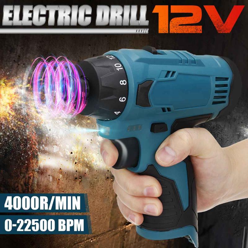 12V 2 Speed Cordless Electric Screwdriver Rechargeable Multifunction Electric Drill with LED lights Power Tool for Bosch battery
12V 2 Speed Cordless Electric Screwdriver Rechargeable Multifunction Electric Drill with LED lights Power Tool for Bosch battery