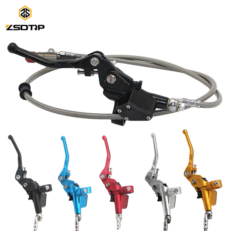 ZSDTRP Motorcycle Hydraulic Brake Clutch Lever Master Cylinder 1200mm Pit Bike For 7/8'' Handlebar For 125-250cc Vertical Engine
ZSDTRP Motorcycle Hydraulic Brake Clutch Lever Master Cylinder 1200mm Pit Bike For 7/8'' Handlebar For 125-250cc Vertical Engine