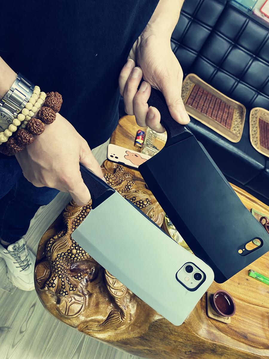 Starktni Funny Spoof kitchen knife Style Phone Case Bag For iphone 11 Pro max 8 Plus XR Soft TPU Cool Back Cover For iphone 7 XSMAX, Mix colors
Starktni Funny Spoof kitchen knife Style Phone Case Bag For iphone 11 Pro max 8 Plus XR Soft TPU Cool Back Cover For iphone 7 XSMAX, Mix colors
