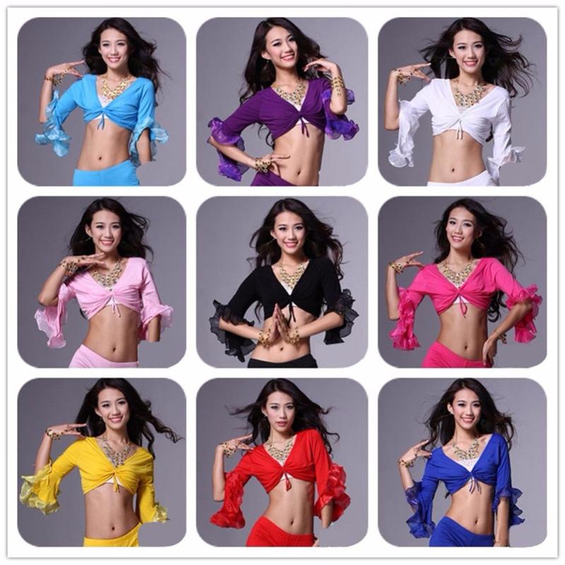 Girls Belly Dance Top for Women Long Butterfly Sleeve Tops Dancing Tribal Bra Empire Waist Costume Wear, Black
Girls Belly Dance Top for Women Long Butterfly Sleeve Tops Dancing Tribal Bra Empire Waist Costume Wear, Black