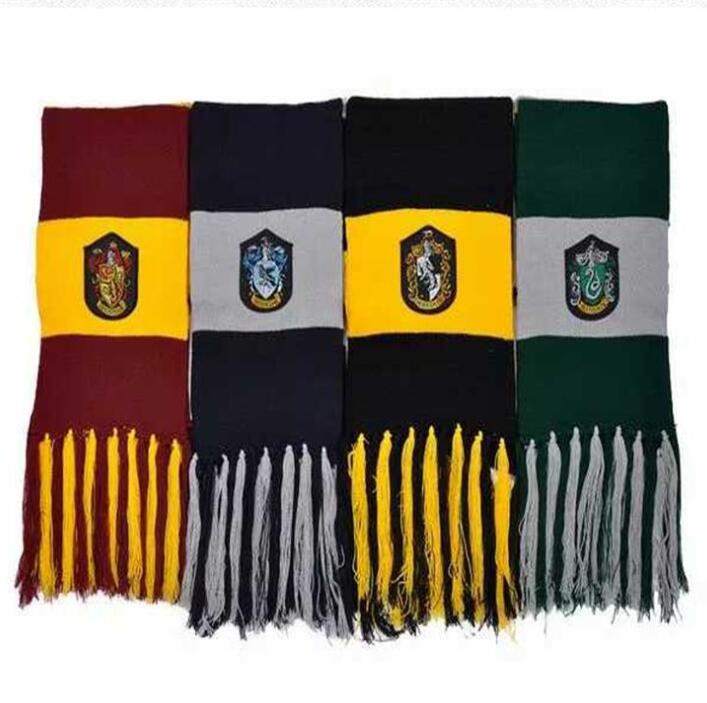 Harries party Scarf neck warm Scarves Slytherin Hufflepuff Ravenclaw turban festival costume props Cosplay Costumes prop Halloween Gift
Harries party Scarf neck warm Scarves Slytherin Hufflepuff Ravenclaw turban festival costume props Cosplay Costumes prop Halloween Gift
